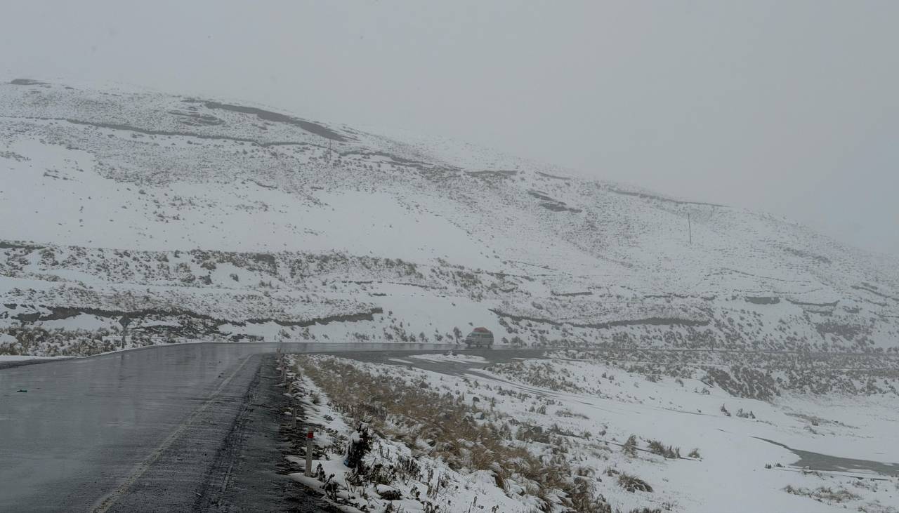 ¡Tome previsiones! Estos son los departamentos con alerta por nevada y vientos