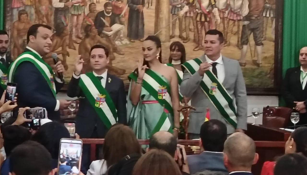 Luisa Nayar asume la Presidencia del Concejo Municipal de Santa Cruz de la Sierra