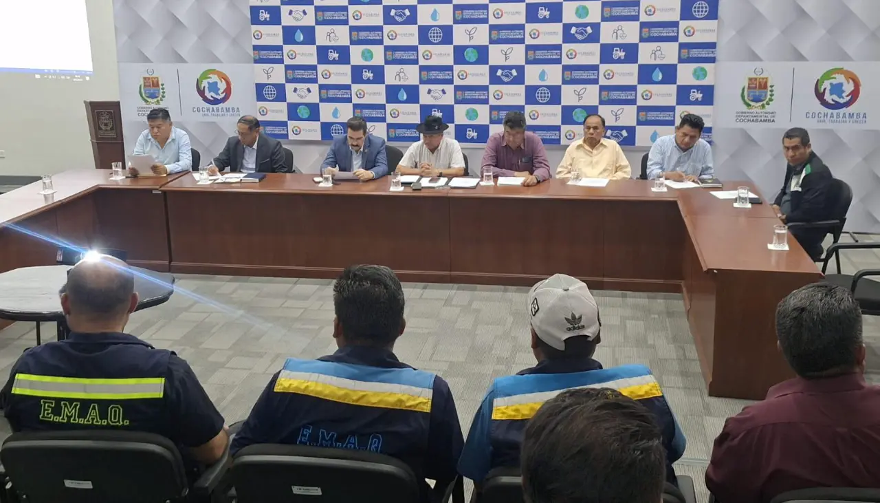 Cochabamba: Consejo Kanata resolvió consolidar una planta de tratamiento de residuos 