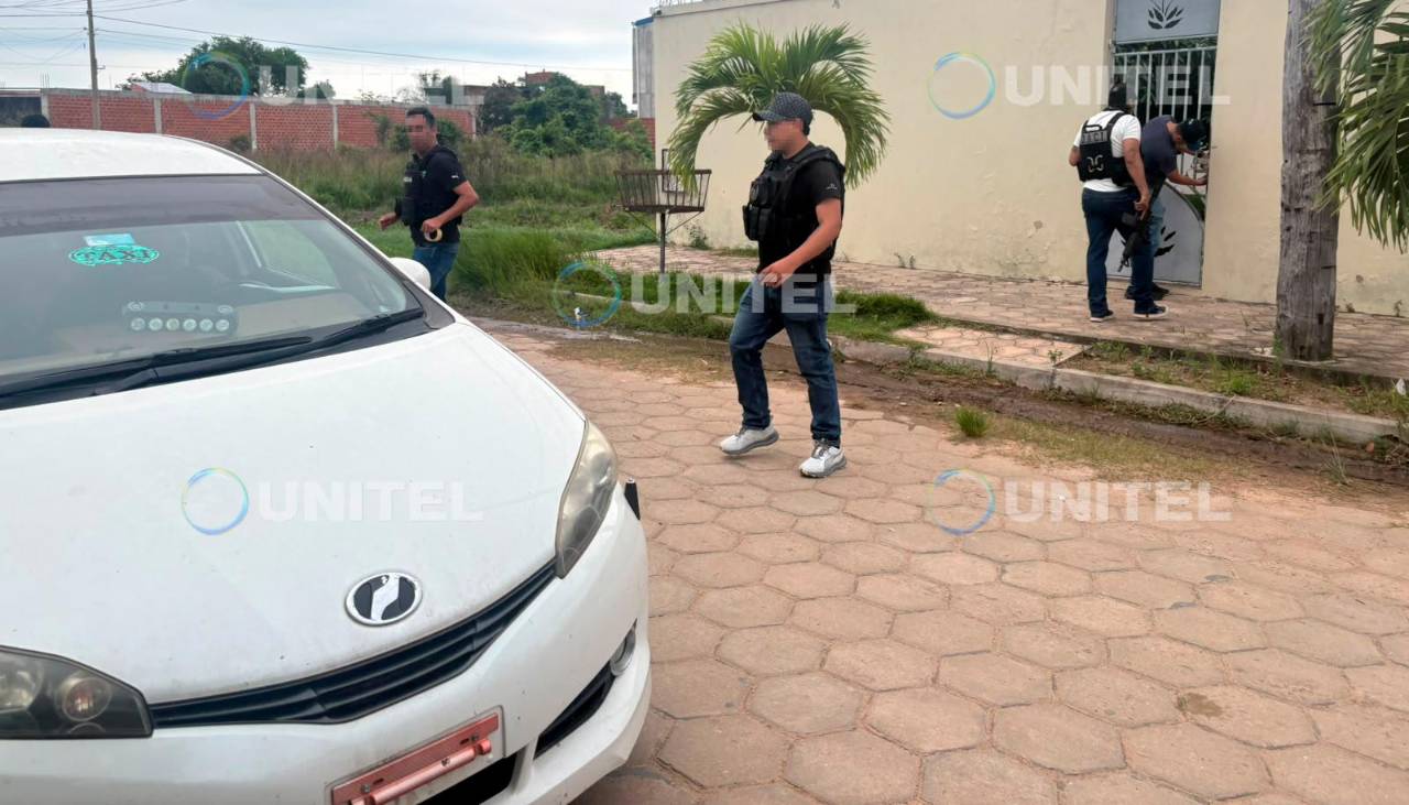 Atraco a Joyería: Policía allana inmueble en la zona norte de Santa Cruz y hay arrestados