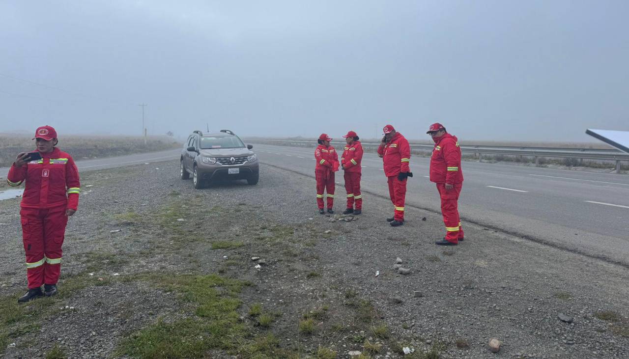 Peregrino es atropellado en la carretera La Paz–Copacabana durante Semana Santa 