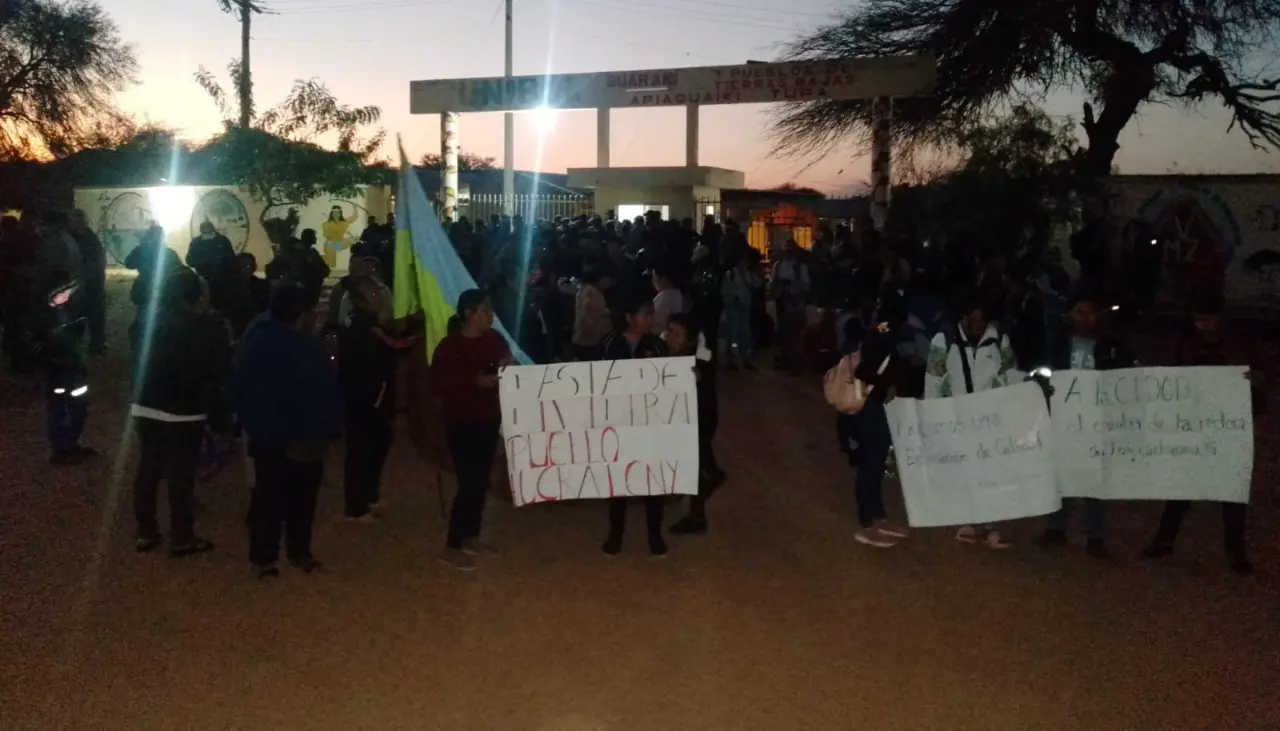 Anuncian bloqueo en Macharetí, en la ruta a Argentina, por conflicto en la Unibol