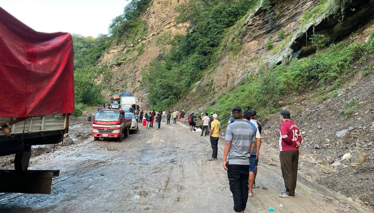 Derrumbe en los Valles: CAO dice que productores y turismo están afectados y pide que se mejore las carreteras 