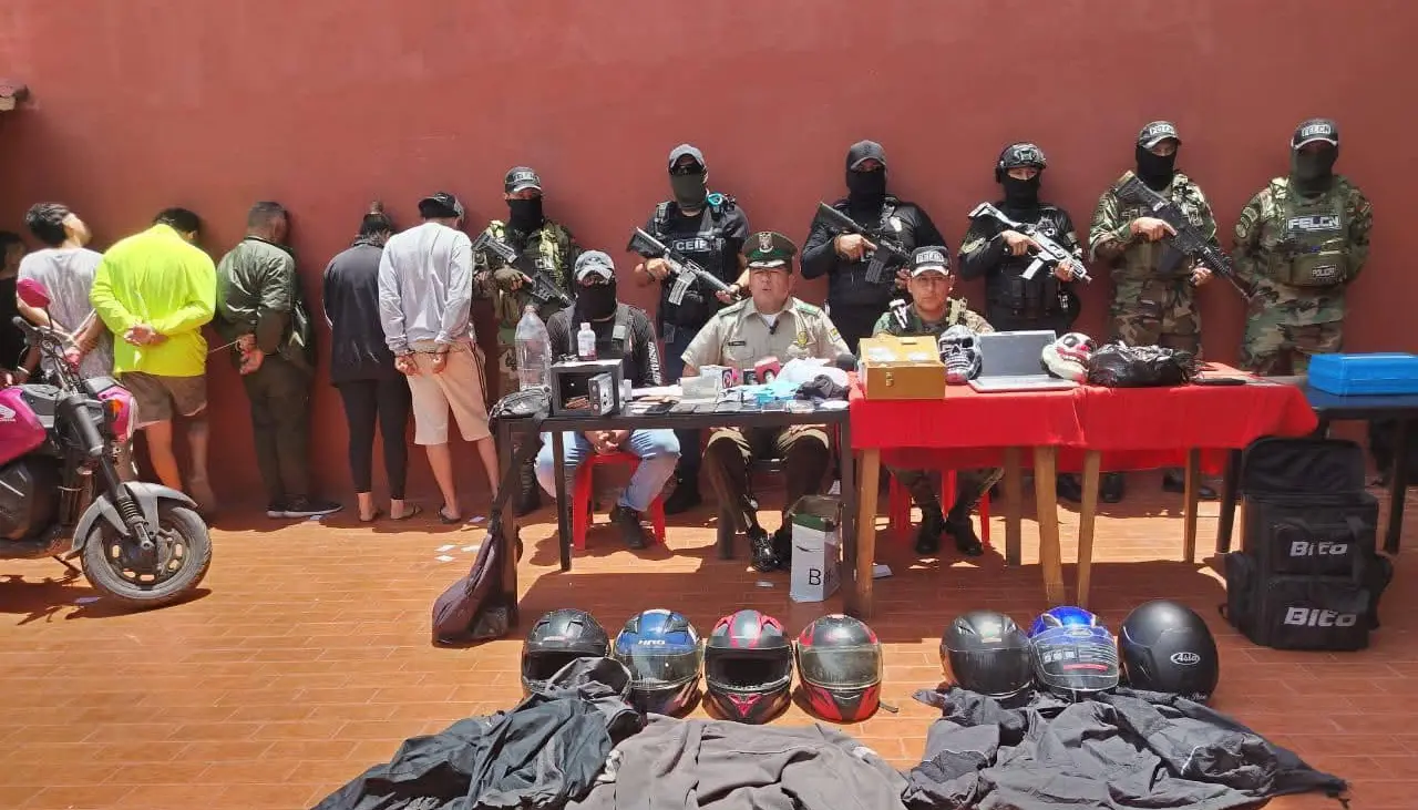 Policía desarticula una banda criminal de préstamos ‘gota a gota’ que operaba en Santa Cruz