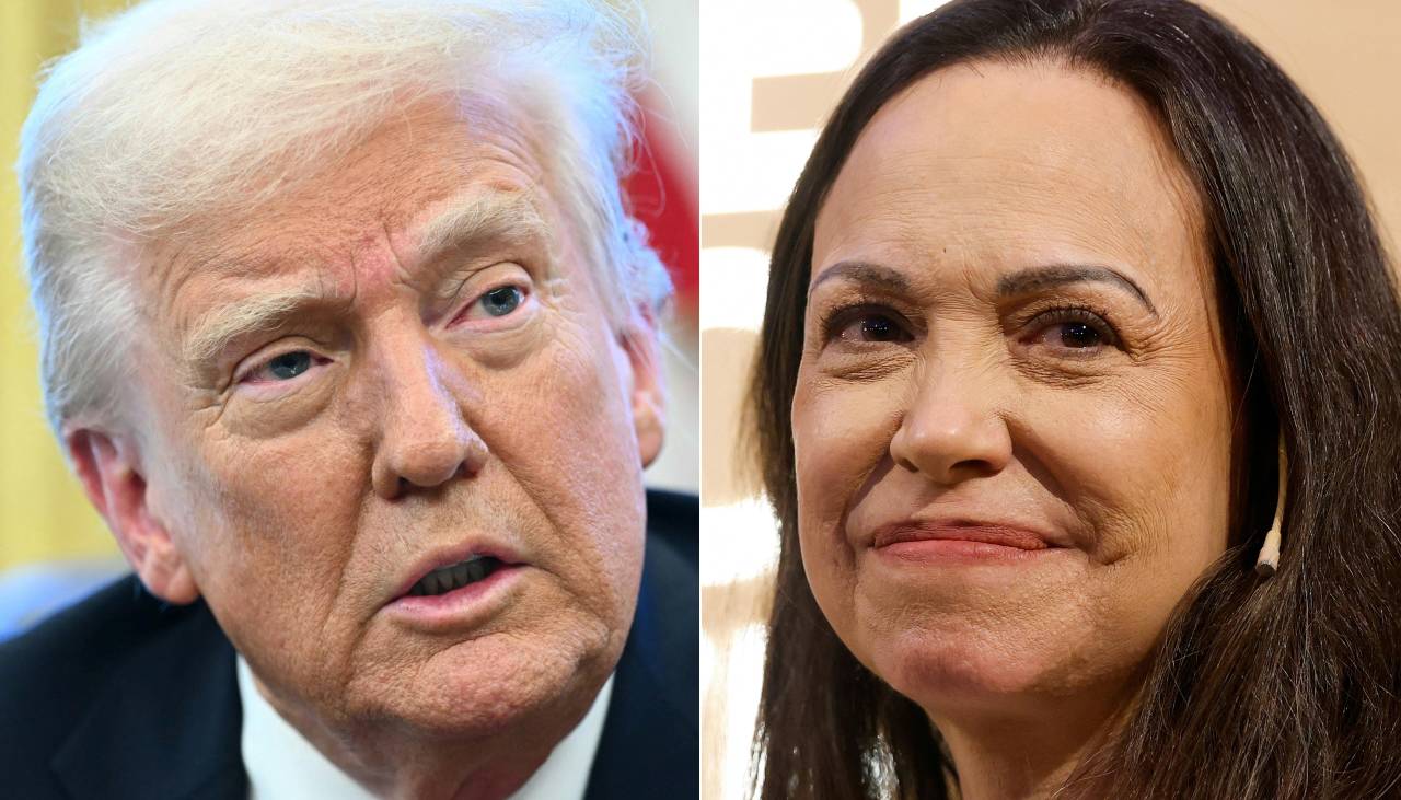 Trump recibe a la líder opositora venezolana Machado mientras afianza el diálogo con Caracas