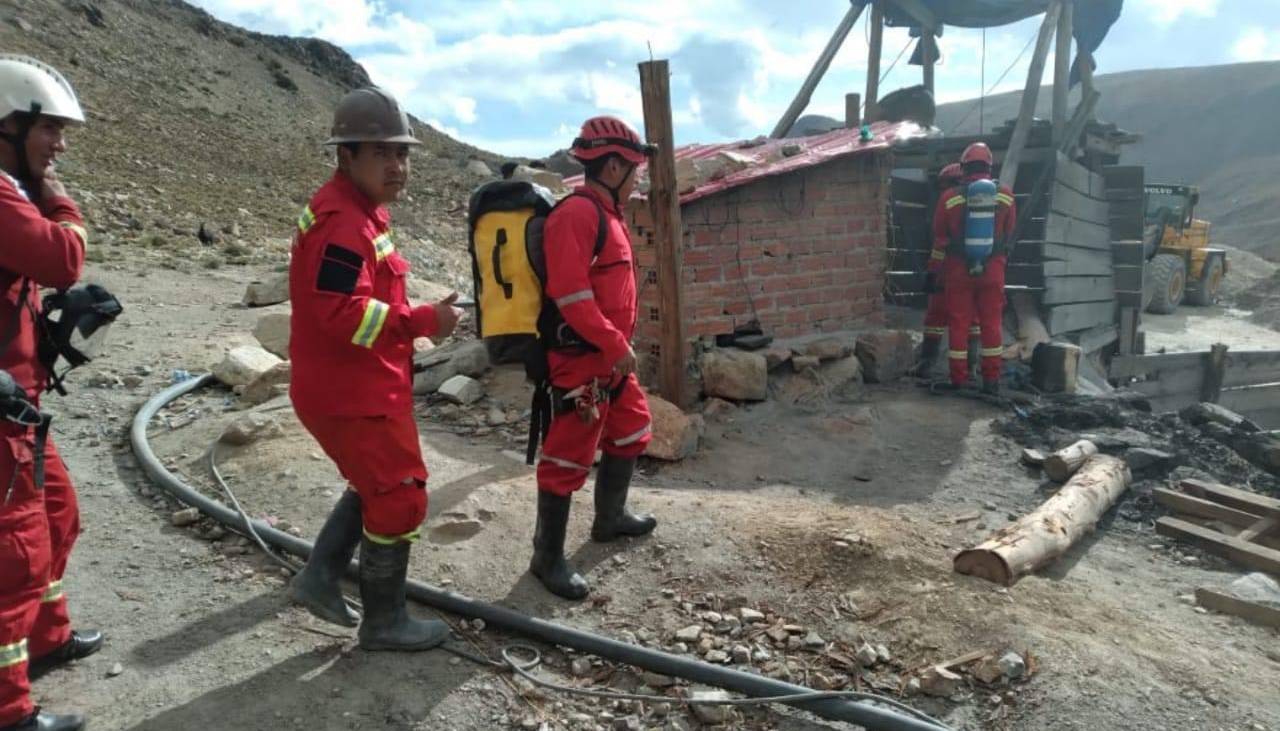 Un bombero falleció cuando rescataba a un minero en el Cerro Rico de Potosí 