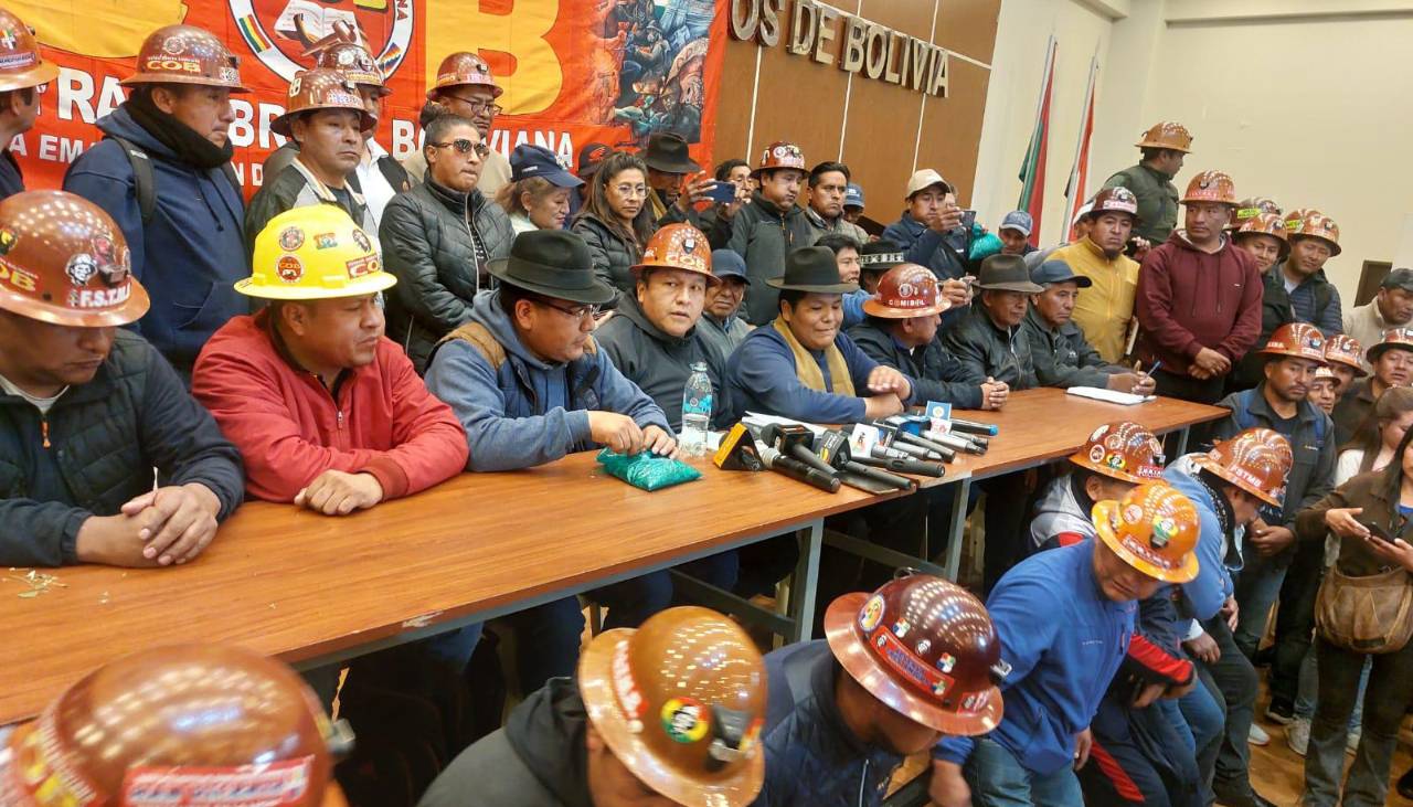 Argollo dice que las protestas de la COB “se han politizado” al ser relacionadas con Evo Morales