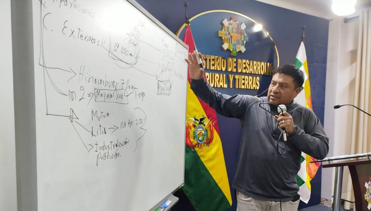 “El Gobierno no imprime dólares”: Ministro culpa a Evo y al Legislativo por las divisas y los problemas del combustible