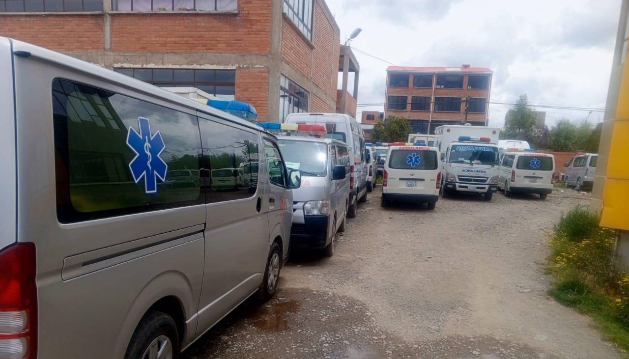 Alcaldía de El Alto reporta que ocho ambulancias presentan fallas presuntamente por calidad del combustible