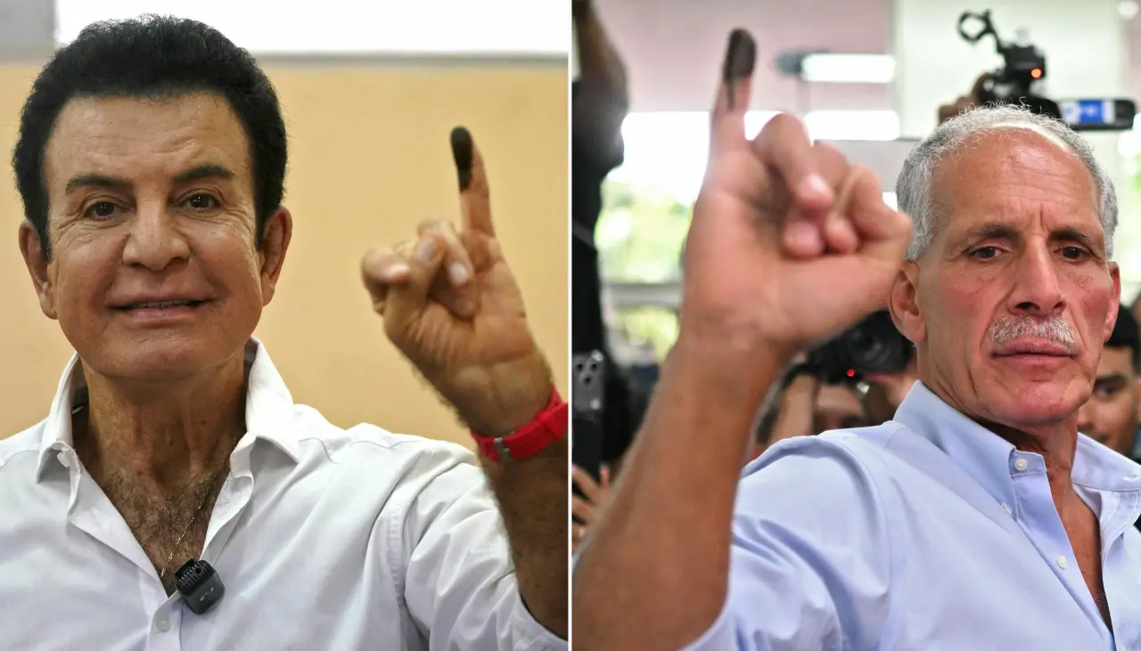 Los hondureños, escépticos ante empate entre los dos candidatos conservadores a presidente
