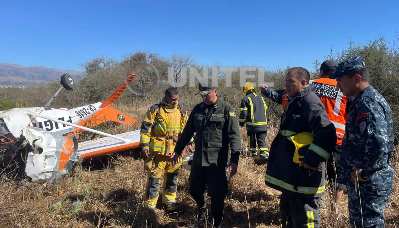 DGAC señala falla de motor como la causa probable del accidente aéreo en Tarija