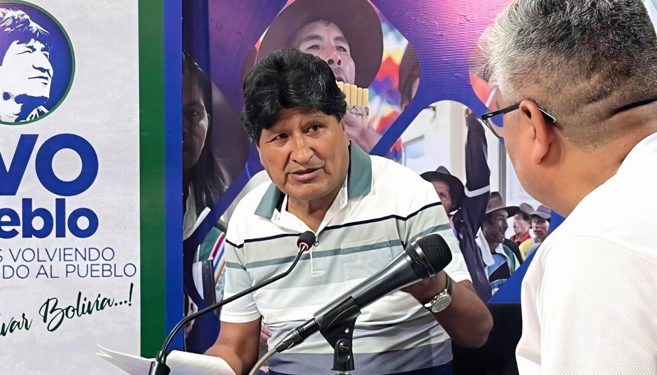 Evo Morales dice que “encapuchados” allanaron la casa donde vivía en La Paz y que se llevaron una pistola