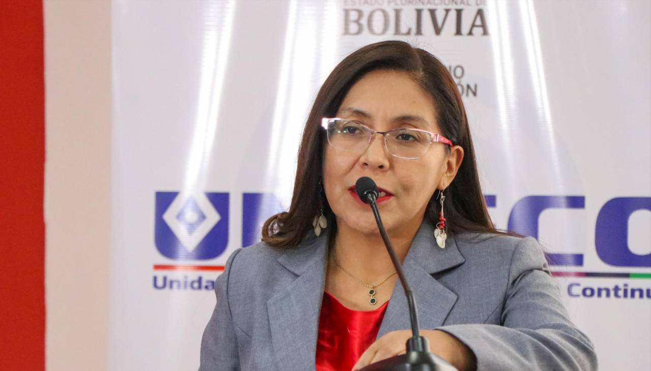 Hay modificaciones en el RUDE, anuncia viceministra de Educación, que dice que “no es necesario hacer las filas” para inscripciones