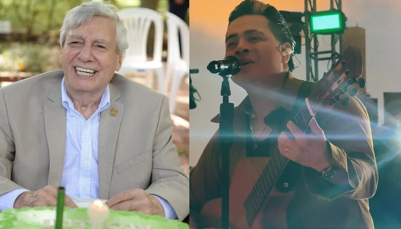 Video: Mira la emotiva dedicatoria de Luis Vega a Percy Fernández a los pies del Cristo Redentor