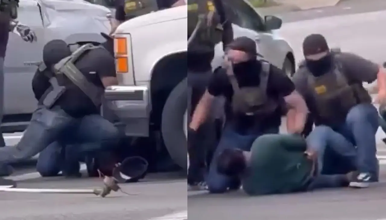 Video: Jardinero mexicano y padre de tres marines de EEUU es brutalmente golpeado por agentes antiinmigración