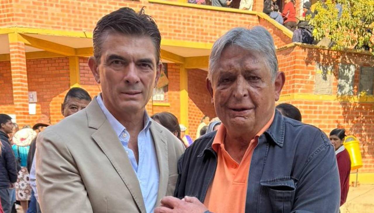 Jaime Paz Zamora tiene un problema de columna que le generó una “inmovilización”