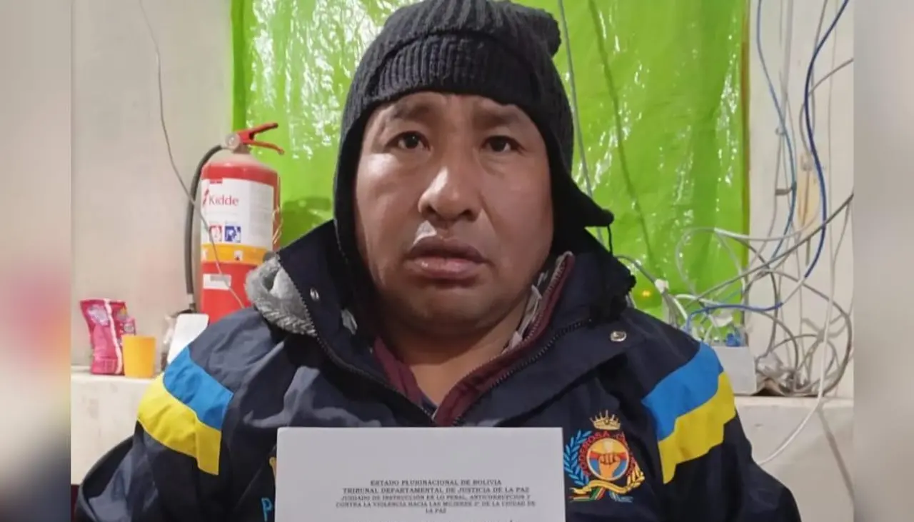 El dirigente evista Ponciano Santos ya está en la cárcel de San Pedro para cumplir detención preventiva