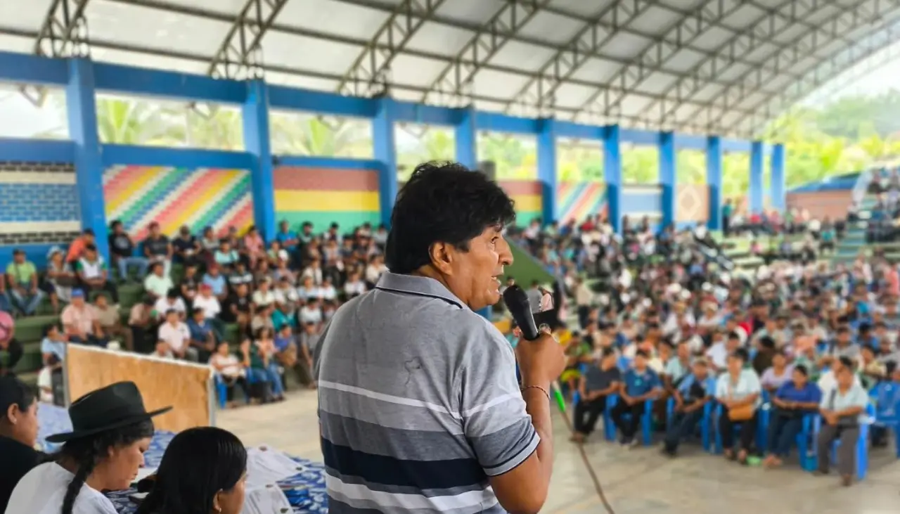 Evo responde al presidente y pide “fecha y hora” para reunión en La Paz; dirigentes exigen garantías