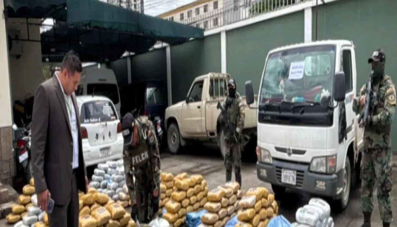 Fiscalía investiga el hallazgo de dos toneladas de marihuana en Quillacollo