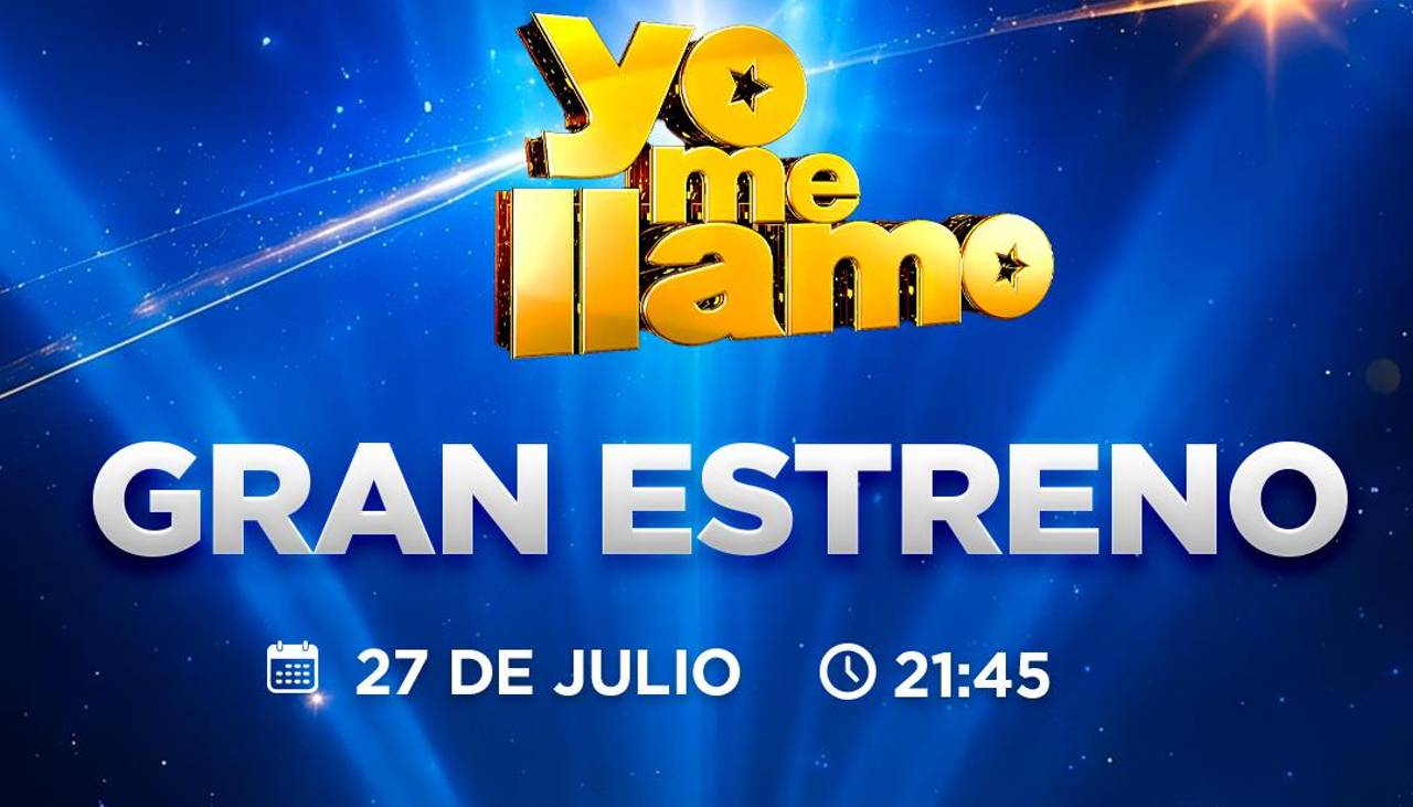 El escenario está listo: Yo Me Llamo el sueño sigue vivo, Gran estreno este lunes 27 de julio