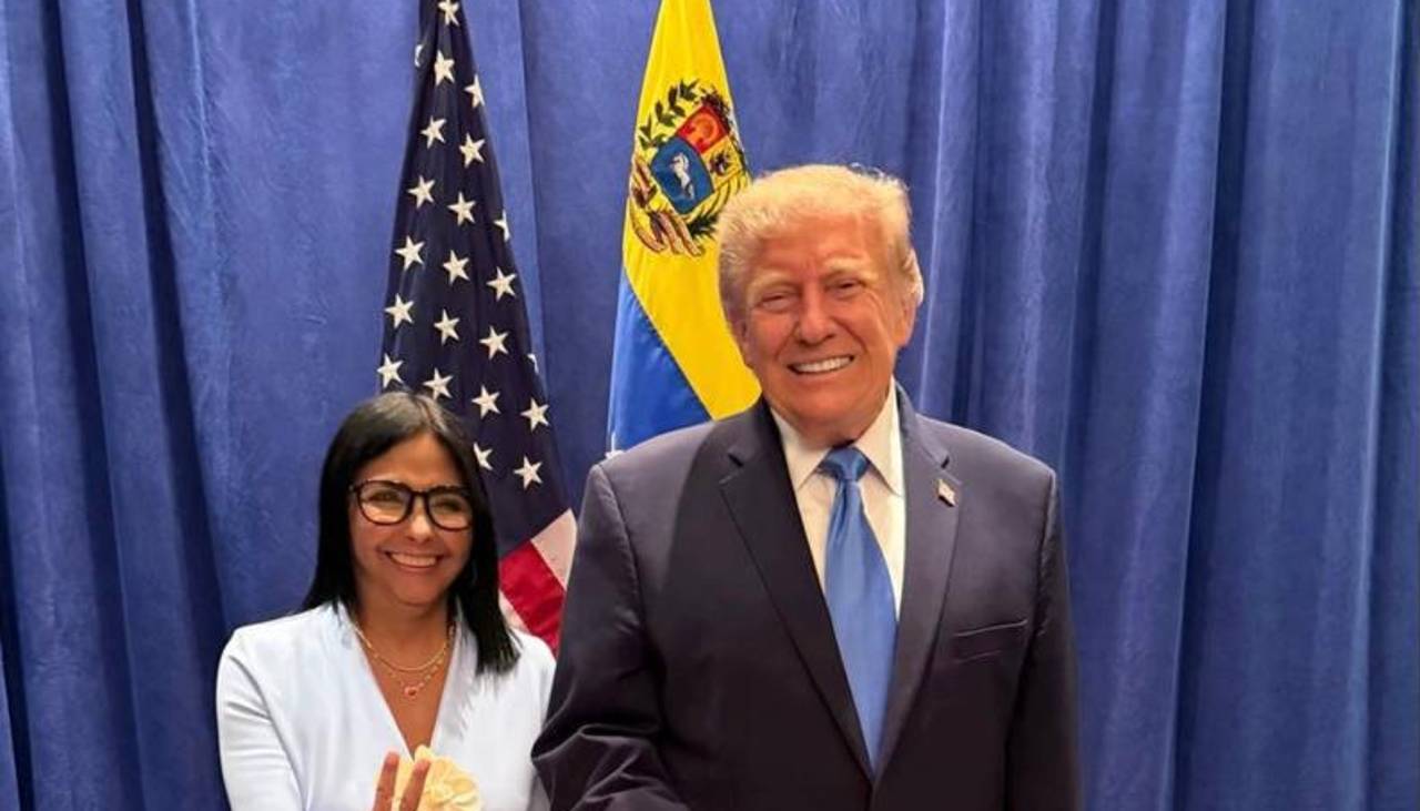 Delcy Rodríguez y Donald Trump sostienen “histórica” reunión para relanzar relación bilateral