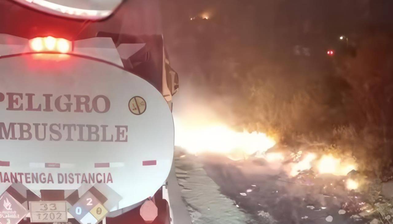 YPFB dice que se “están provocando incendios” cerca de cisternas en la carretera nueva Santa Cruz - Cochabamba 