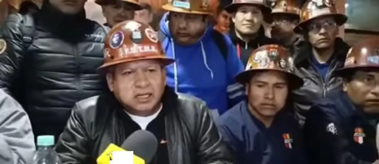 Mineros asalariados declaran huelga general indefinida en contra de la eliminación de la subvención