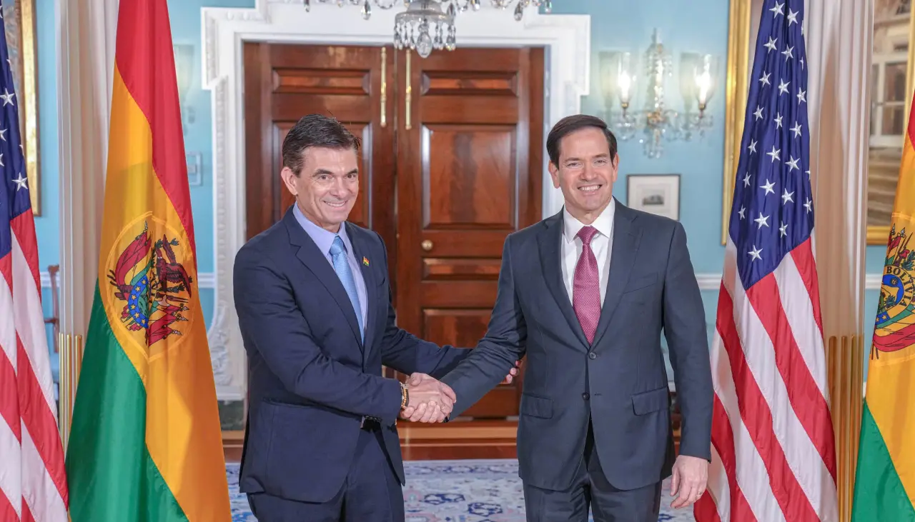 Rubio anuncia que EEUU “trabajará con el Gobierno de Bolivia para garantizar que las reformas generen beneficios”