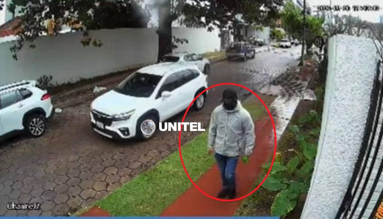Santa Cruz: Sale a la luz nuevo video del atracador del banco en Equipetrol