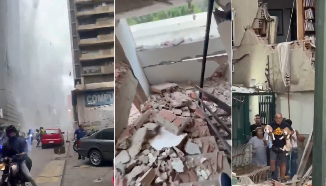 Videos de la tragedia: Dos fuertes terremotos sacudieron Venezuela