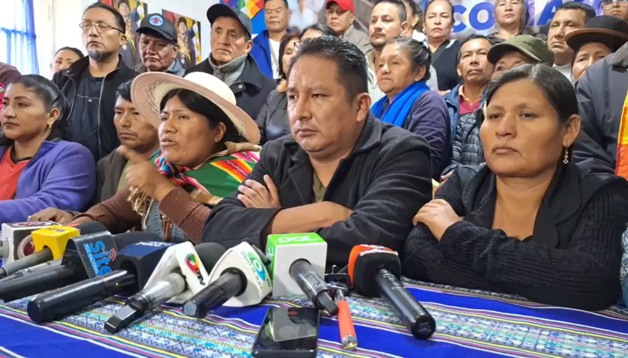 “Llegó la hora de hacernos respetar”: Evistas anuncian movilizaciones desde el lunes en La Paz hasta que Arce “se vaya”