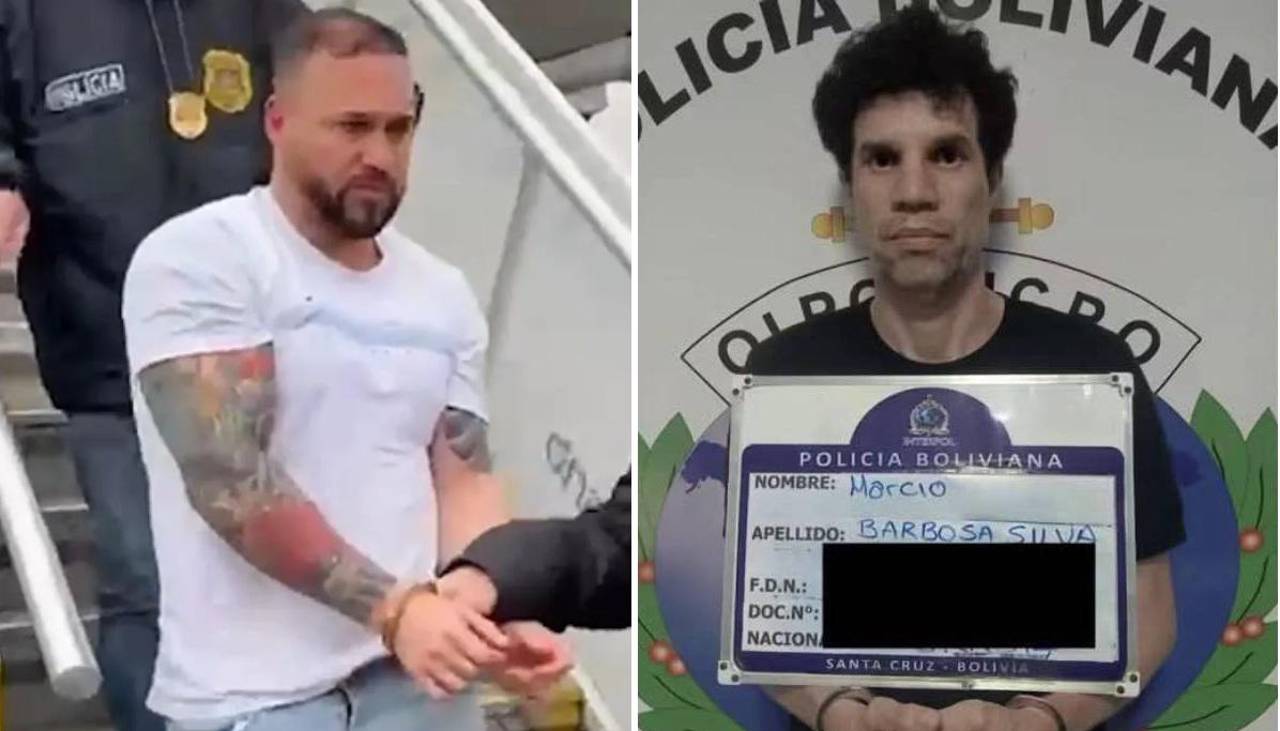 Así cayeron en Bolivia dos capos del PCC brasileño: Betinho y Beiço de Mula
