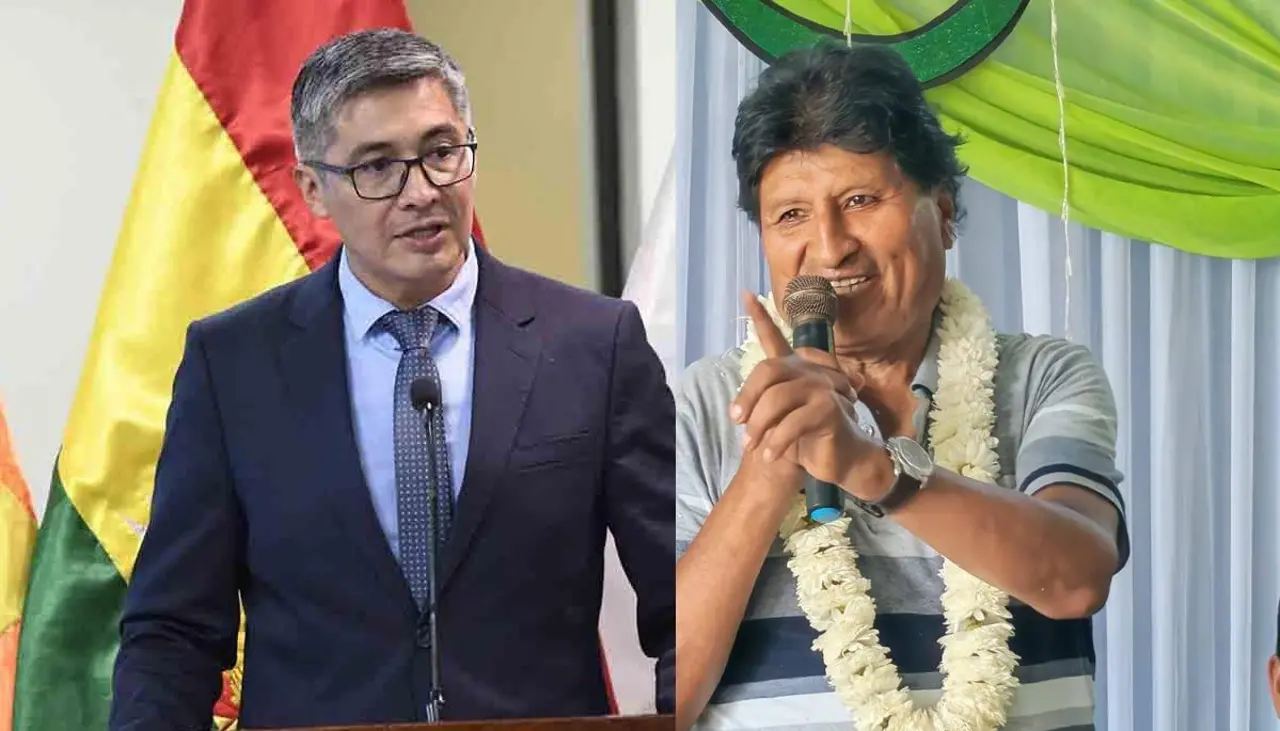 Ministro Espinoza a Evo Morales: “Que no te quede duda de que en algún momento vas preso”