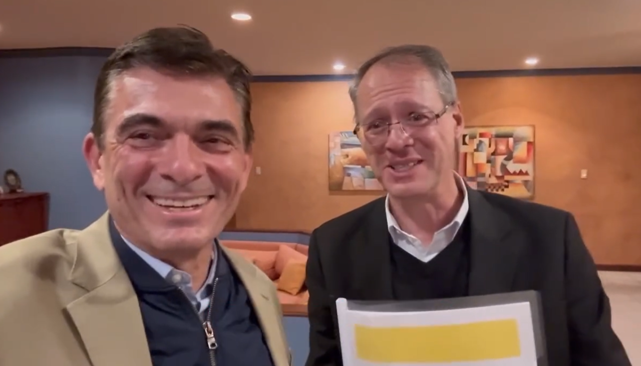 Rodrigo Paz se reúne con Dunn y anuncia que suma sus propuestas al plan del Gobierno del PDC