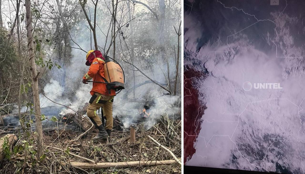 La lluvia aún no llegó a Concepción, uno de los municipios más afectados por incendios forestales