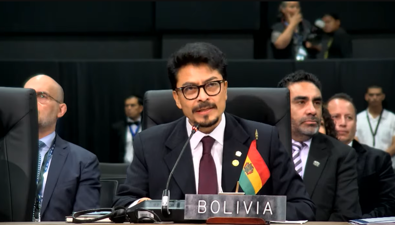 Canciller advierte en la OEA que crimen organizado “aprovecha conflictividad prolongada” en la región