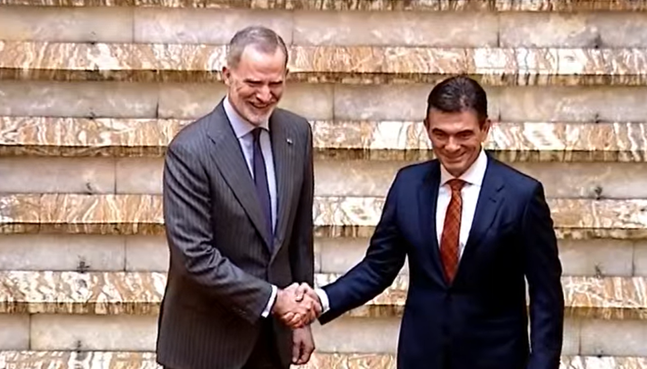 Felipe VI se reúne con Paz para fortalecer los vínculos entre España y Bolivia