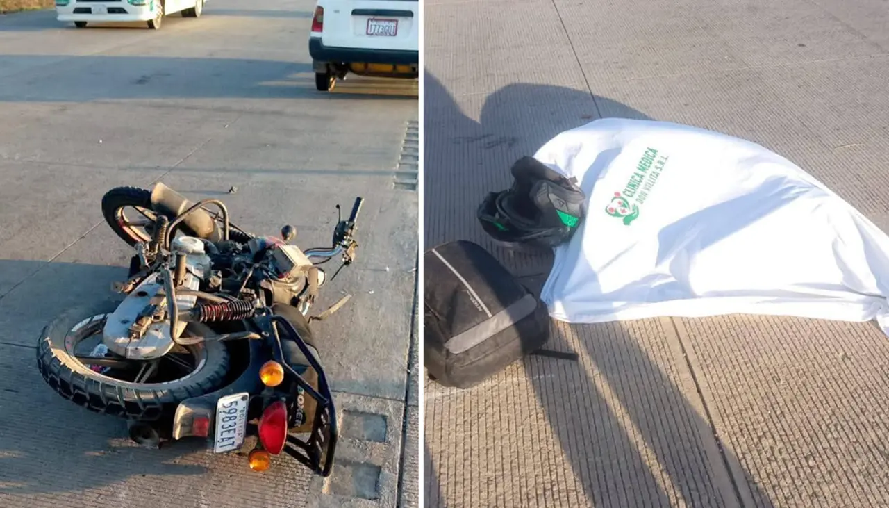 Dos muertos y una mujer en terapia intensiva tras dos accidentes protagonizados por motos