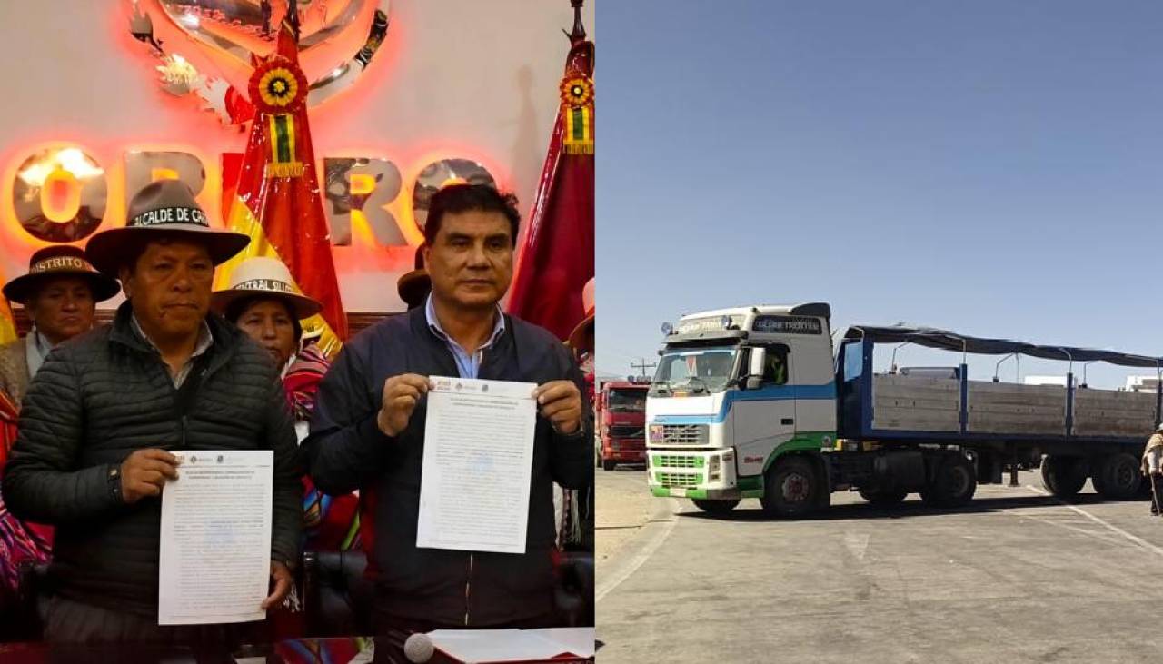 Bloqueo en la vía La Paz - Oruro: un sector mantiene la medida de presión, otro bloque firmó un acuerdo con autoridades