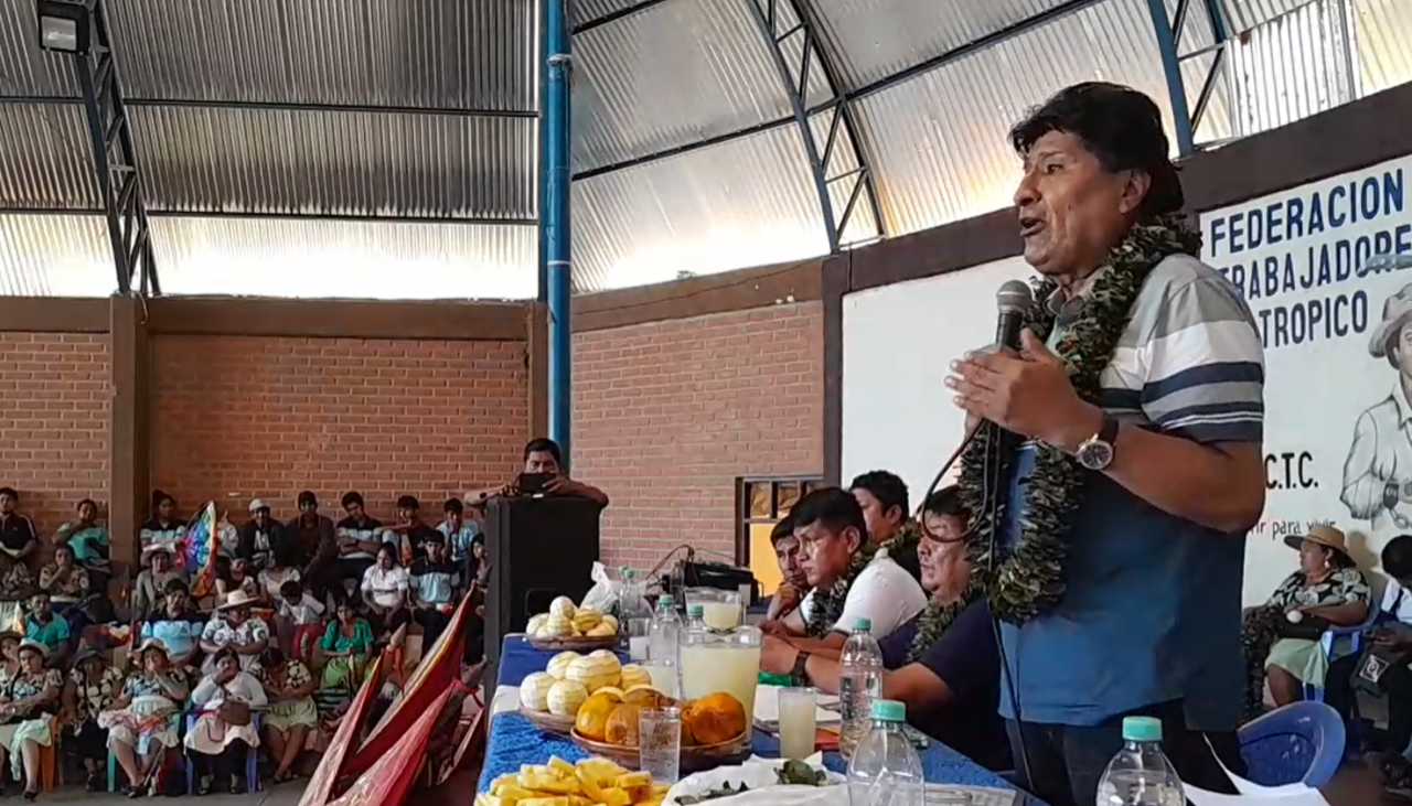 Evo Morales: “Si no soy candidato, cuatro millones de personas no votarán”