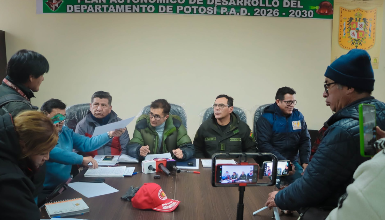 Gobernación de Potosí emite decreto de emergencia y activa compras directas para atender a municipios afectados por nevadas
