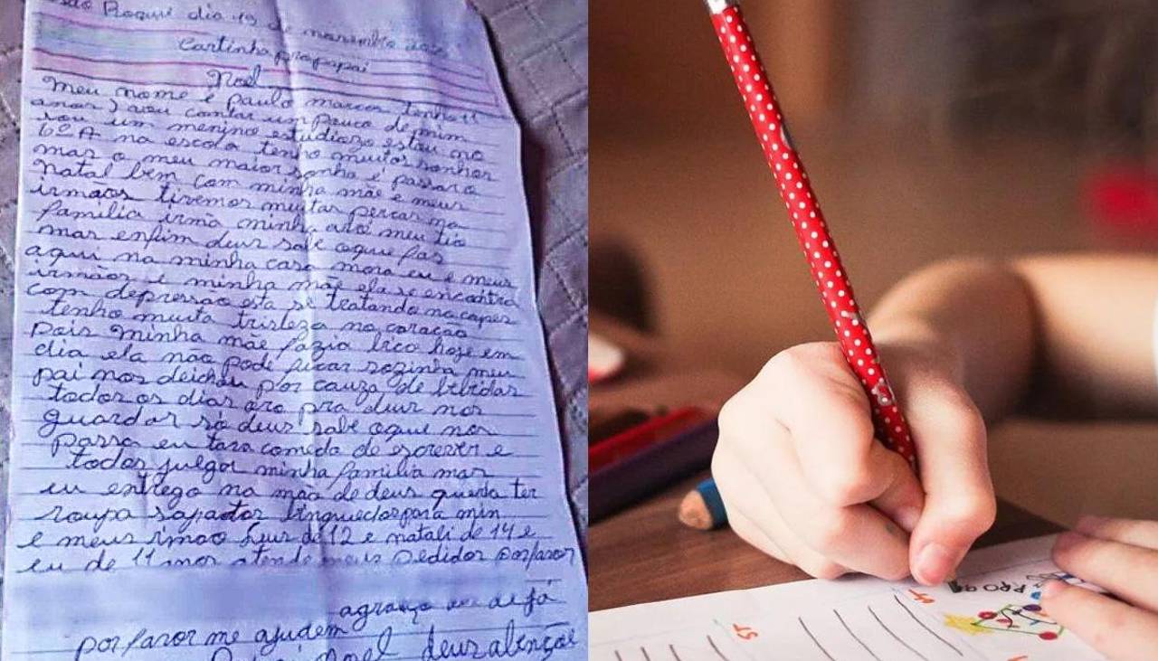 La conmovedora carta de un niño a Papa Noel: “Mi mayor sueño es pasar una Navidad feliz con mi madre y hermanos” 