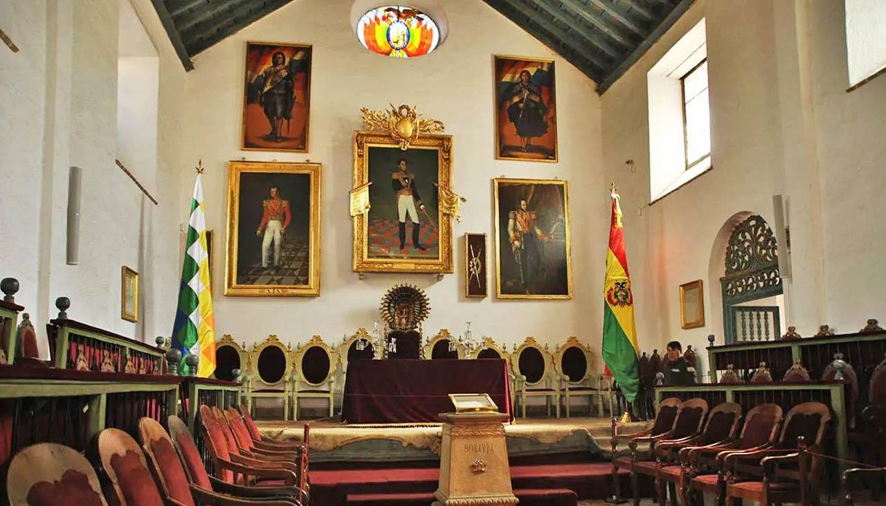 Por primera vez en la historia, el presidente y vicepresidente recibirán sus credenciales en la Casa de la Libertad en Sucre