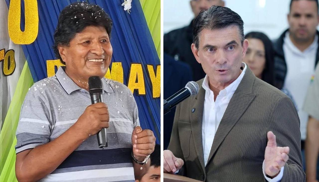 Evo le dice a Paz que “si es machito” vaya al trópico de Cochabamba y que le va a enseñar cómo se gobierna