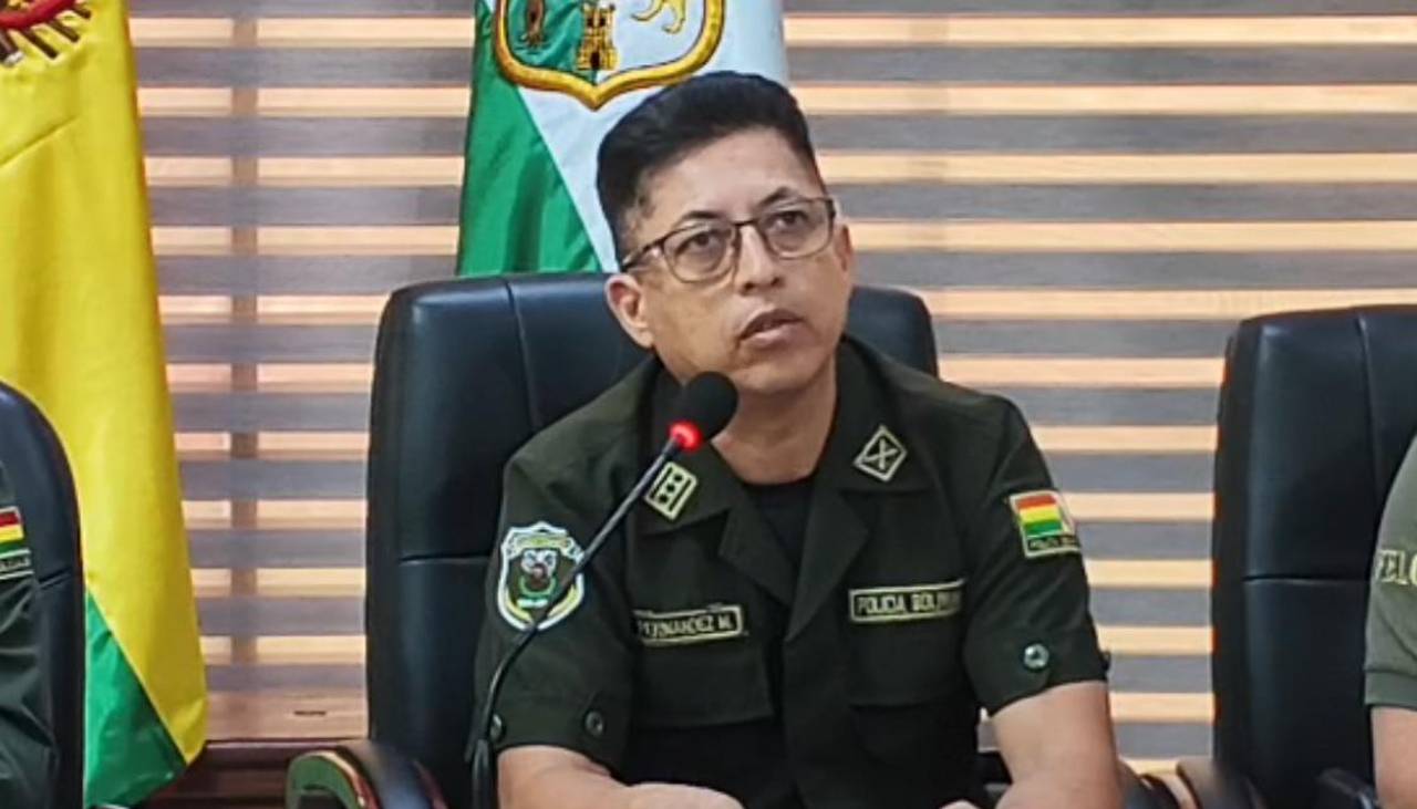 Edson Fernández asume como comandante departamental de la Policía en Santa Cruz