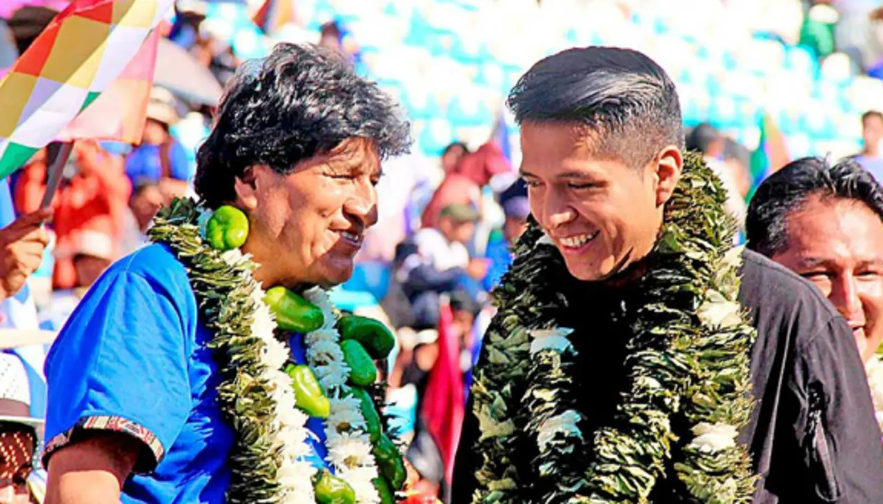 “Andrónico, vuelve al seno de la familia revolucionaria”: Morales le pide otra vez al candidato que retorne al evismo