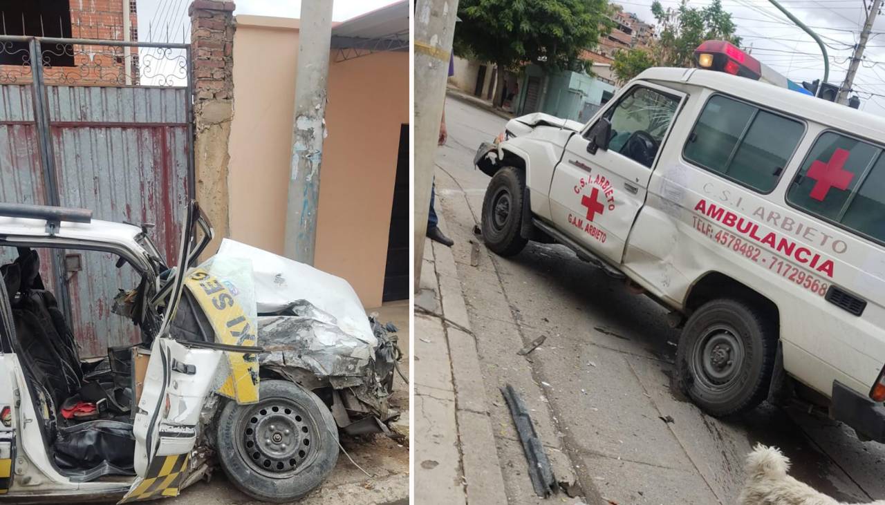 A minutos de haber nacido, un bebé sufrió un accidente de tránsito de Cochabamba