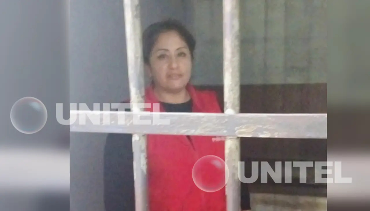 Justicia dicta detención preventiva para Ruth Nina en una cárcel de Cochabamba