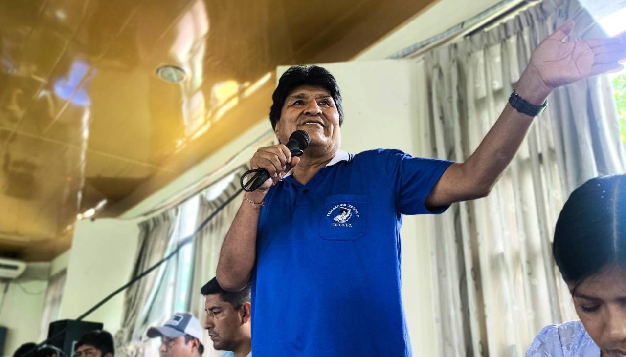 Evo Morales reaparece en las redes sociales para reclamar por Telesur y Rusia TV