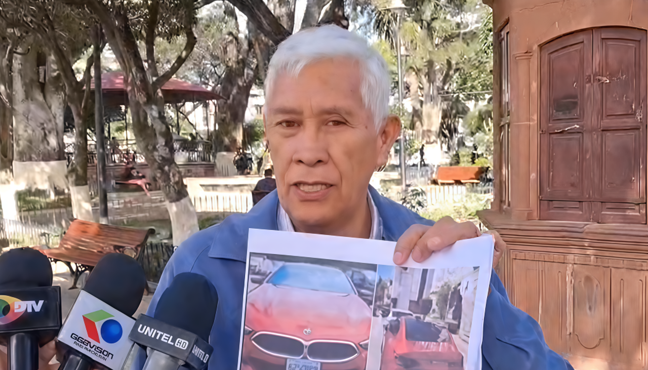 Denuncian que vehículo de alta gama incautado en el caso Marset circuló en Sucre; piden a Urioste hallar al responsable